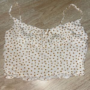 daisy crop top